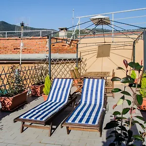 12 - Loft Terrazza Privata Gigante, In Centro A Soli 100m Dal Mare E Spiaggia Moneglia